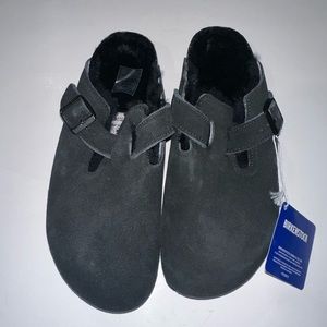 Birkenstock Boston Genuine Shearling Lined Clog